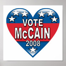 Vote McCain 2008 Posters