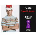 Vote me for Prom King (Purple) flyers
