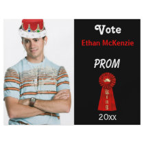 Vote me for Prom King (Red) Flyer