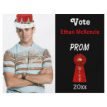 Vote me for Prom King (Red) flyers