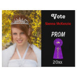 Vote me for Prom Queen (Purple) flyers