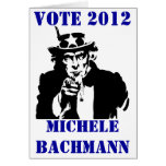VOTE MICHELE BACHMANN 2012 CARDS