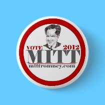 Vote Mitt 2012 buttons