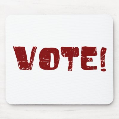 Vote Mousepad by worldsfair