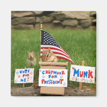 Vote 'Munk! Magnet