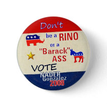 Vote Nader 2008 button