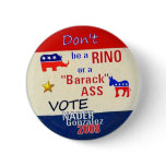 Vote Nader 2008 button