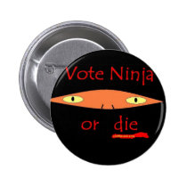 Vote Ninja Or Die!! buttons