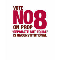 Vote No on California Proposition 8 t-shirts by noprop8 Vote No on California Proposition 8 t-shirts