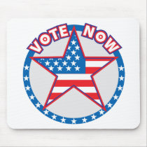 Vote Now Star mousepads