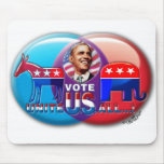 VOTE OBAMA '08 MOUSE PAD