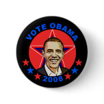 Vote Obama 2008 Buttons