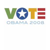 VOTE Obama 2008 T-shirt by ProudPolitics VOTE Obama 2008 T-shirt