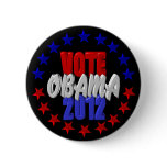Vote Obama 2012 buttons