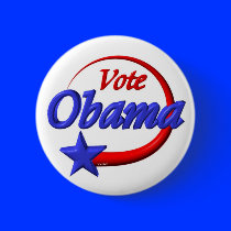 Vote Obama 2012 . Create the future Button