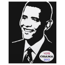VOTE OBAMA, 2012 flyer