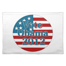 Vote Obama 2012 Placemat