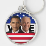 Vote Obama & Biden Keychains