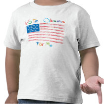 Vote Obama For Me 12 T-shirts