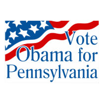 Vote Obama for Pennsylvania Poster posters
