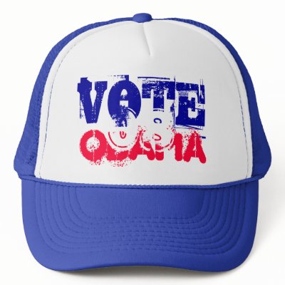 VOTE OBAMA HAT by zeldakix17