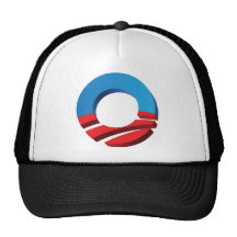 Vote Obama "O" Trucker Hat