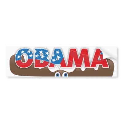 Vote Obama - Save a Moose! Bumper sticker by LoveYourMotherEarth
