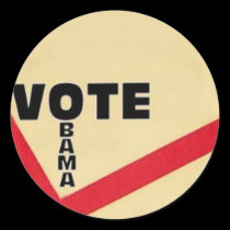 Vote OBAMA Sticker by elfyboy Vote OBAMA Sticker