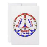 Vote Peace Sign Custom Invite
