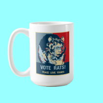 Vote Rats! Mug mugs