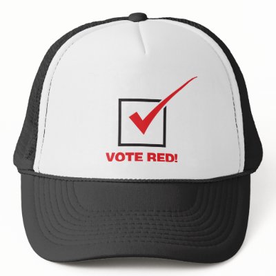 Vote Red Hat by visualnewbie