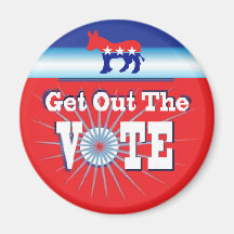 VOTE REFRIGERATOR MAGNET