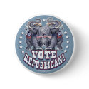 Vote Republican Button
