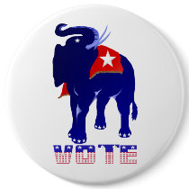 Vote Republican Button by Lotacats Vote Republican Button