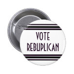Vote Republican Button