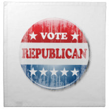 VOTE REPUBLICAN Faded.png Napkins
