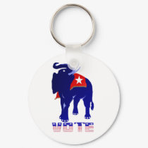 Vote Republican Keychain