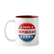 VOTE REPUBLICAN mugs