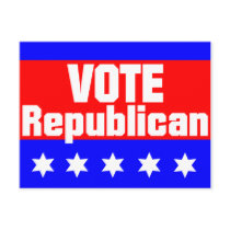 Vote Republican Postcard