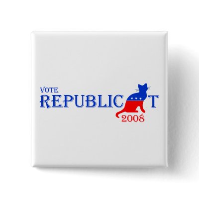 Vote Republicat Button by Shop_Moxie