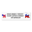 Vote Reublican bumper stickers