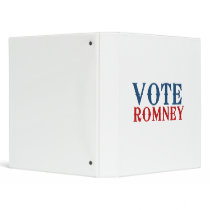VOTE ROMNEY 2012 BINDER