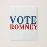 VOTE ROMNEY 2012 JIGSAW PUZZLE