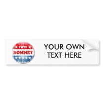 VOTE ROMNEY BUMPER STICKER