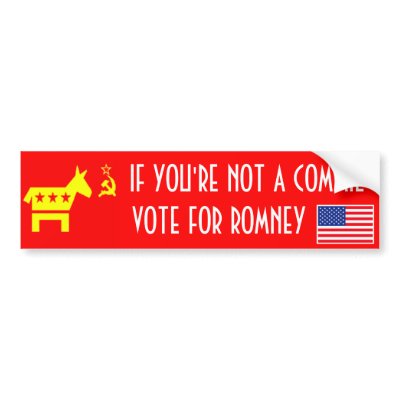 Vote Romney Bumper Sticker