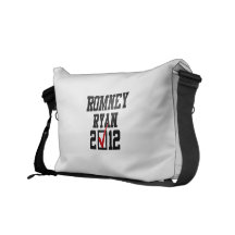VOTE ROMNEY RYAN 2012 MESSENGER BAG