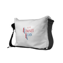 VOTE ROMNEY RYAN AMERICA COURIER BAGS