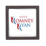 VOTE ROMNEY RYAN AMERICA PREMIUM TRINKET BOXES