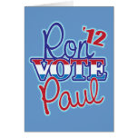 Vote Ron Paul '12 Cards