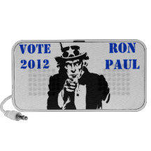VOTE RON PAUL 2012 MINI SPEAKER